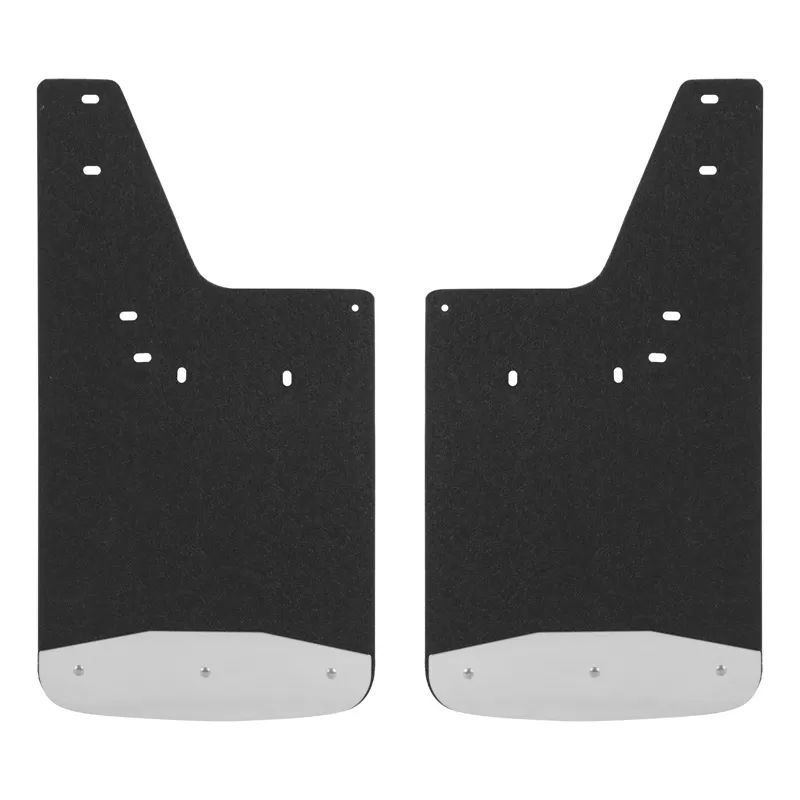 Luverne Black Rubber Recycled Rubber Textured Rubber Mud Guards - 250932