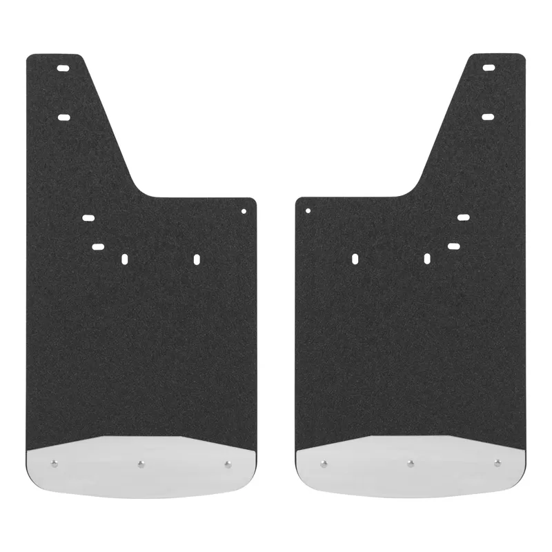 Luverne Black Rubber Recycled Rubber Textured Rubber Mud Guards - 250933