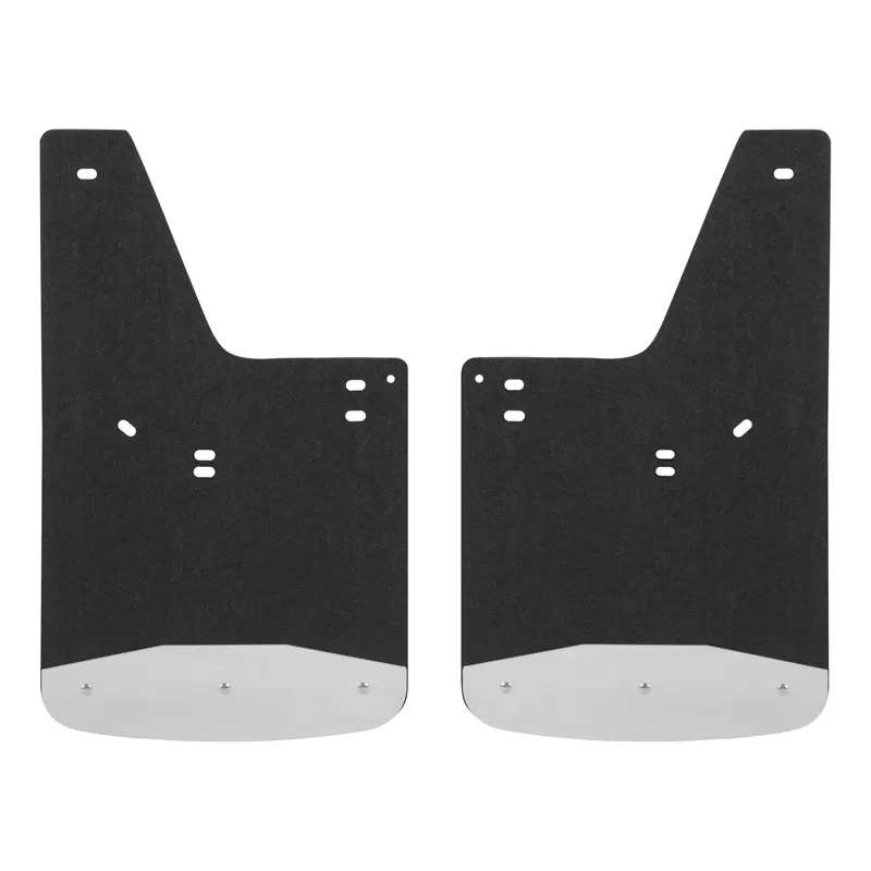 Luverne Black Rubber Recycled Rubber Textured Rubber Mud Guards - 251520