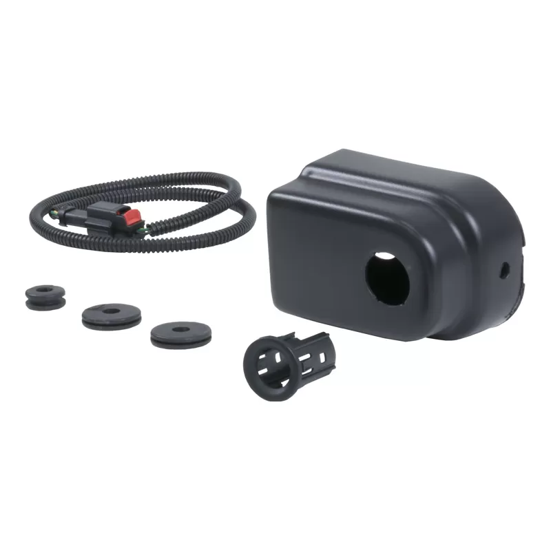 Luverne Black Plastic Plastic 2" Tubular Grille Guard Parking Sensor Relocation Kit - 390200