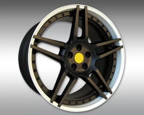 Novitec NF3 20x12.5 Black Rear 3-Piece Wheel Ferrari 458 Italia | Spider 2010-2015 - F4 458 34
