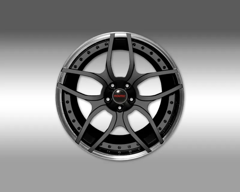 Novitec NL1 Forged Rear Wheel Black 21x13 Lamborghini Aventador 12-19 - L4 111 04