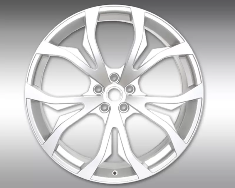 Novitec NM1 Rear 22x11 Silver Wheel Maserati Ghibli | Quattroporte 2013-2017 - M4 003 02