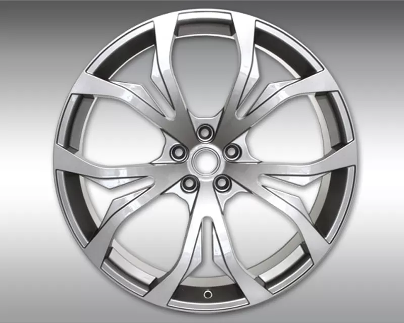 Novitec NM1 Rear 22x11 Titanium Colored Wheel Maserati Ghibli | Quattroporte 2013-2017 - M4 003 06