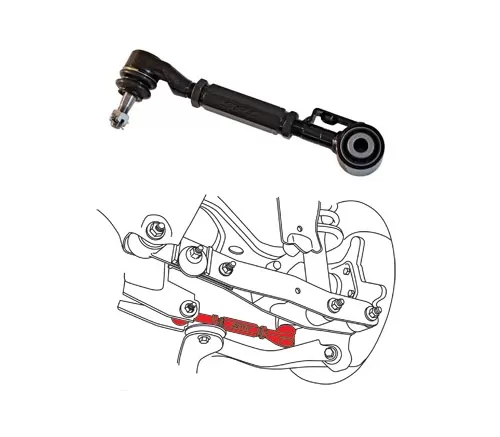 SPC Performance Rear Adjustable Toe Arm Subaru Impreza | Forester 2008-2012 - 67655