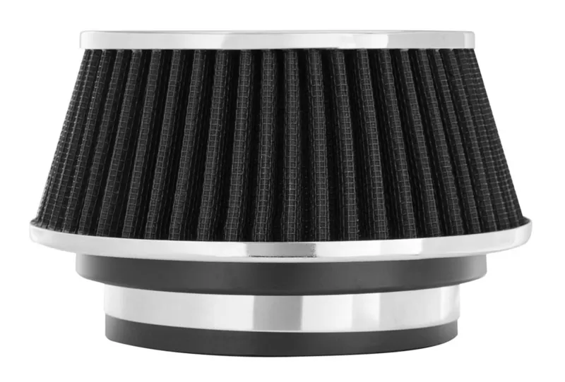 Spectre Adjustable Conical Air Filter 2-1/2in. Tall (Fits 3in. / 3-1/2in. / 4in. Tubes) - Black - 8161