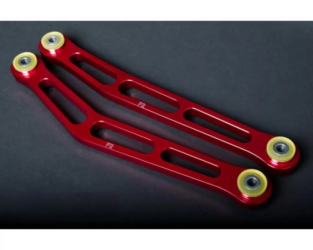 Function and Form Lower Control Arms - Red for Honda Accord 90-93 - H8100190.RD