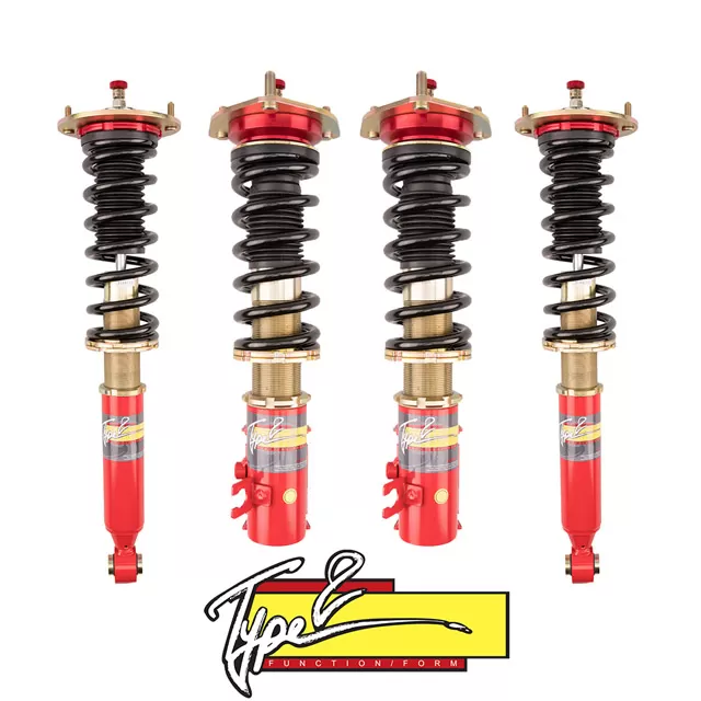 Function and Form Type 2 Coilovers w/Adjustable Damping Nissan 240sx S14 95-98 - 28600295