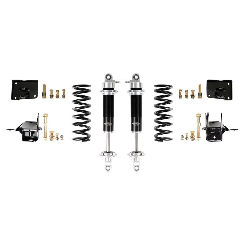 Detroit Speed 67 A-Body Rear Coilover Kit Double Adjustable Shocks Stock Rear Axle - 042406-DDS