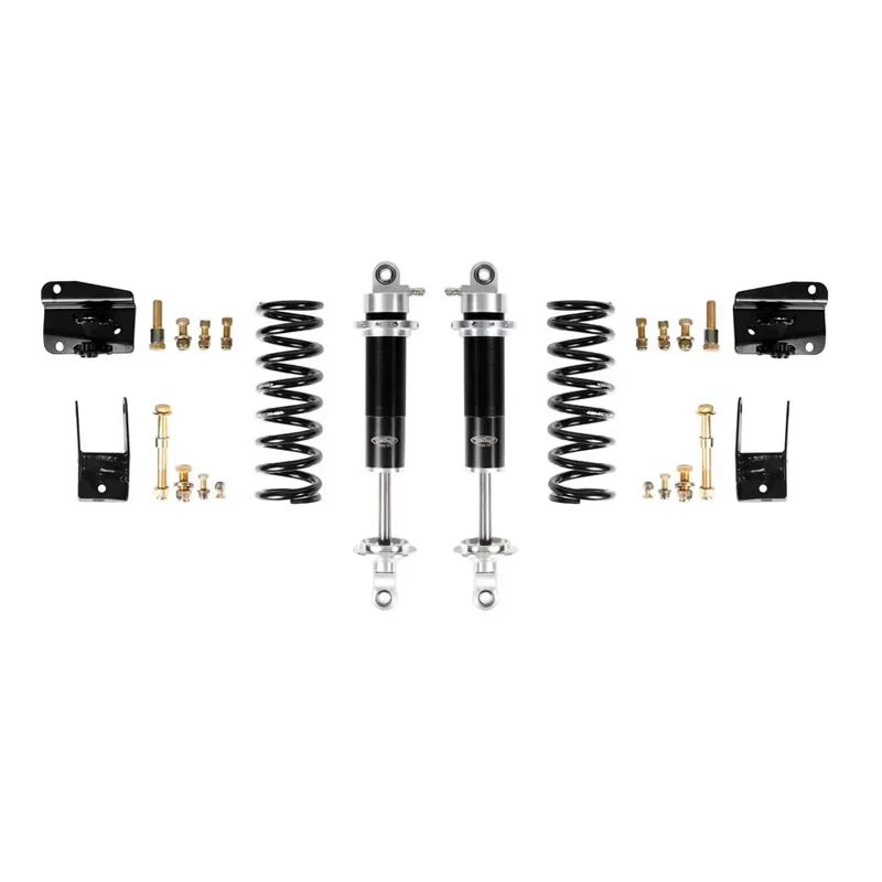 Detroit Speed 68-72 A-Body Rear Coilover Kit Double Adjustable Shocks Moser Rear Axle - 042412-DDS