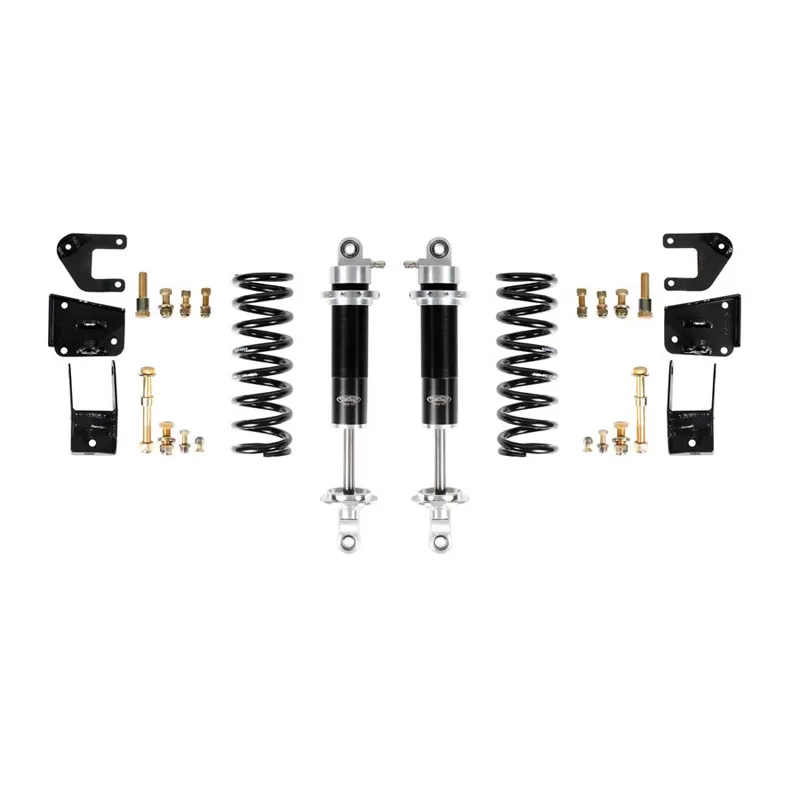 Detroit Speed 64-66 A-Body Rear Coilover Kit Double Adjustable Shocks Moser Rear Axle - 042413-DDS