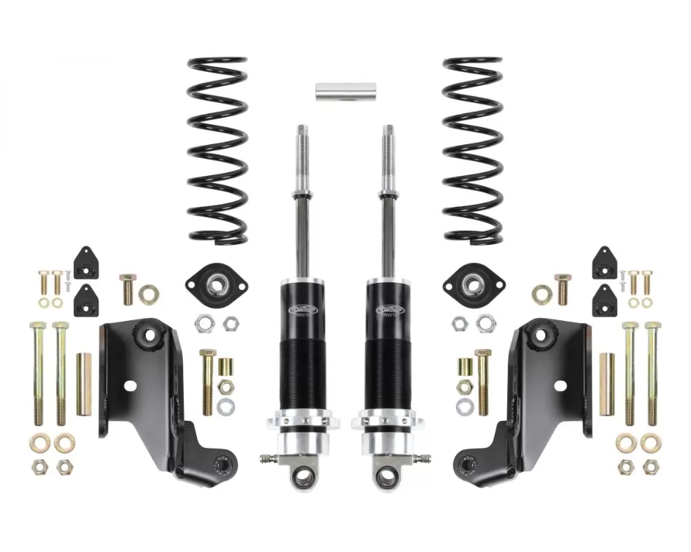 Detroit Speed Rear Coilover Conversion Kit w/ Double Adjustable Shocks Ford Mustang | Mercury Capri 1979-1993 - 042442-DDS