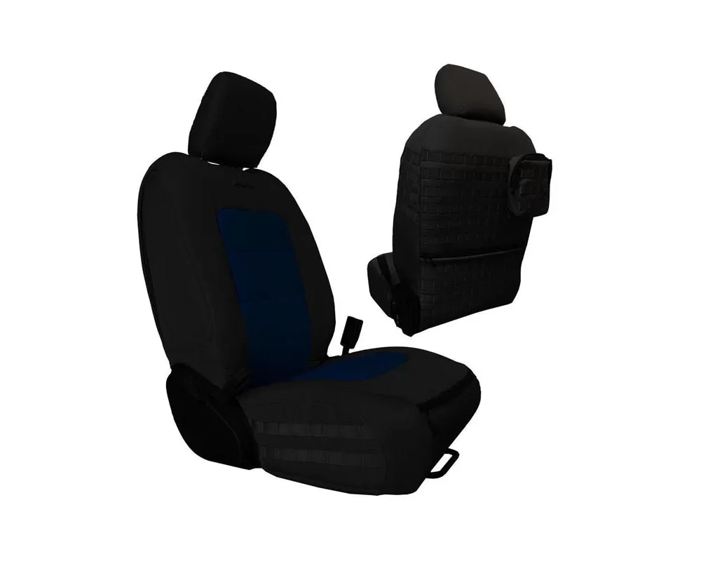 Bartact Black/Navy Front Seat Covers Jeep Gladiator 2020-2022 - JTTC2019FPBT