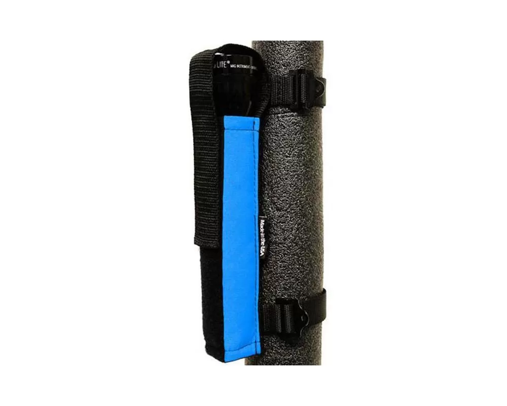 Bartact Blue Roll Bar Multi D Cell Flashlight Holder - RBIADCFLHU
