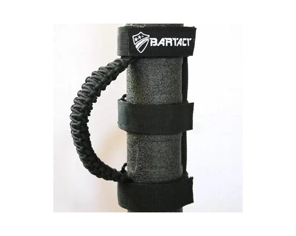 Bartact Black/Black Paracord Grab Handles Universal Pair - TAOGHUPBB