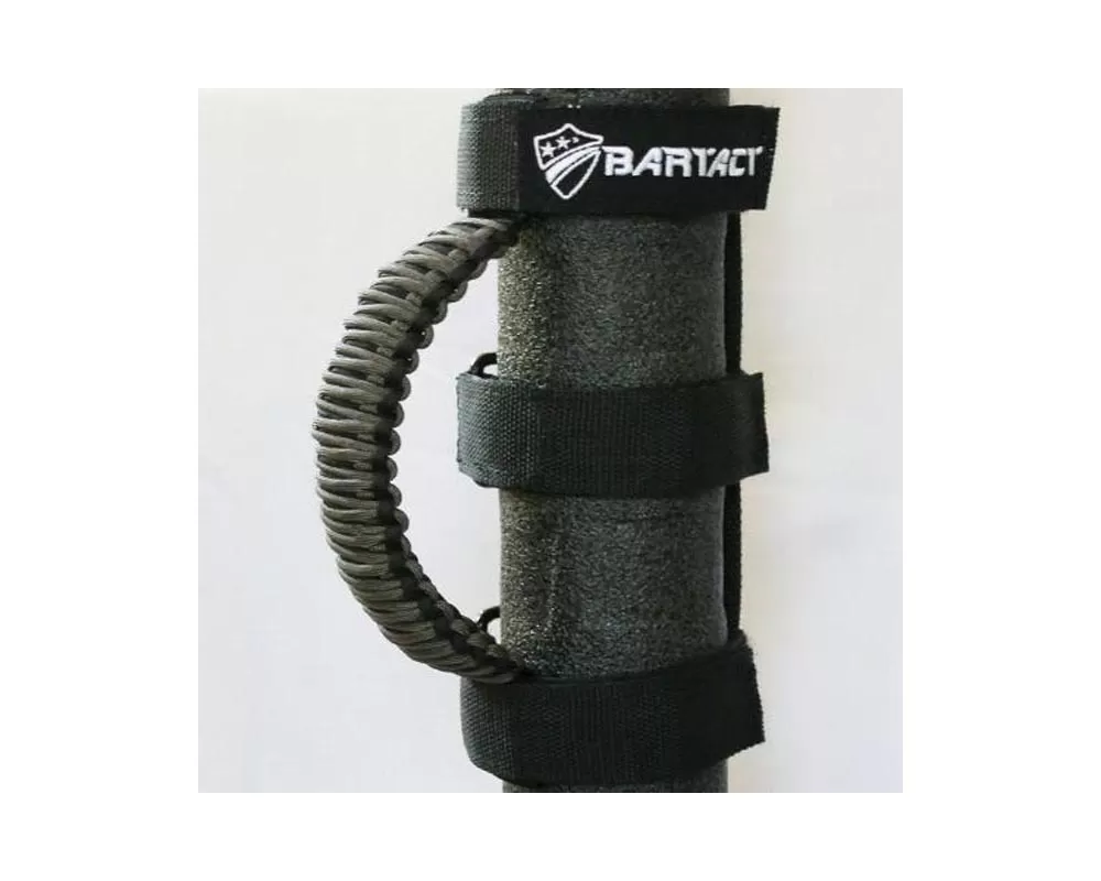 Bartact Black/Graphite Paracord Grab Handles Universal Pair - TAOGHUPBG