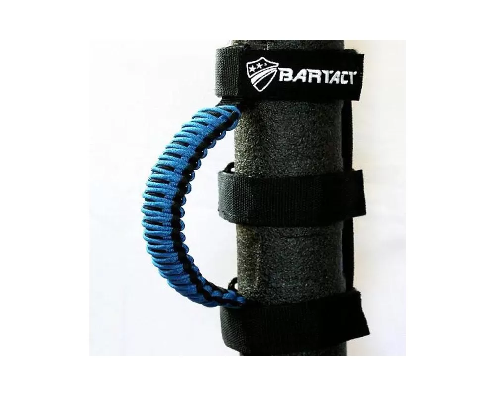 Bartact Black/Blue Paracord Grab Handles Universal Pair - TAOGHUPBU