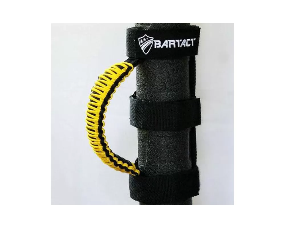 Bartact Black/Yellow Paracord Grab Handles Universal Pair - TAOGHUPBY