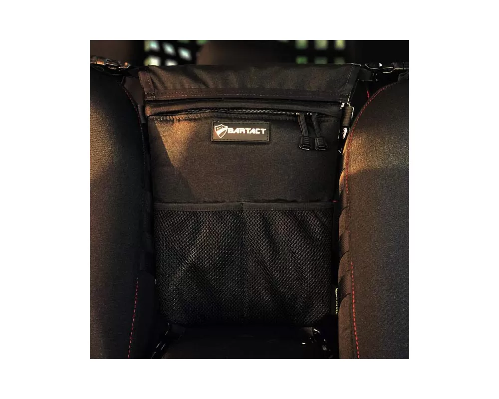 Bartact Black Universal Fabric Seat Bag and Pet Divider - XXFSBB