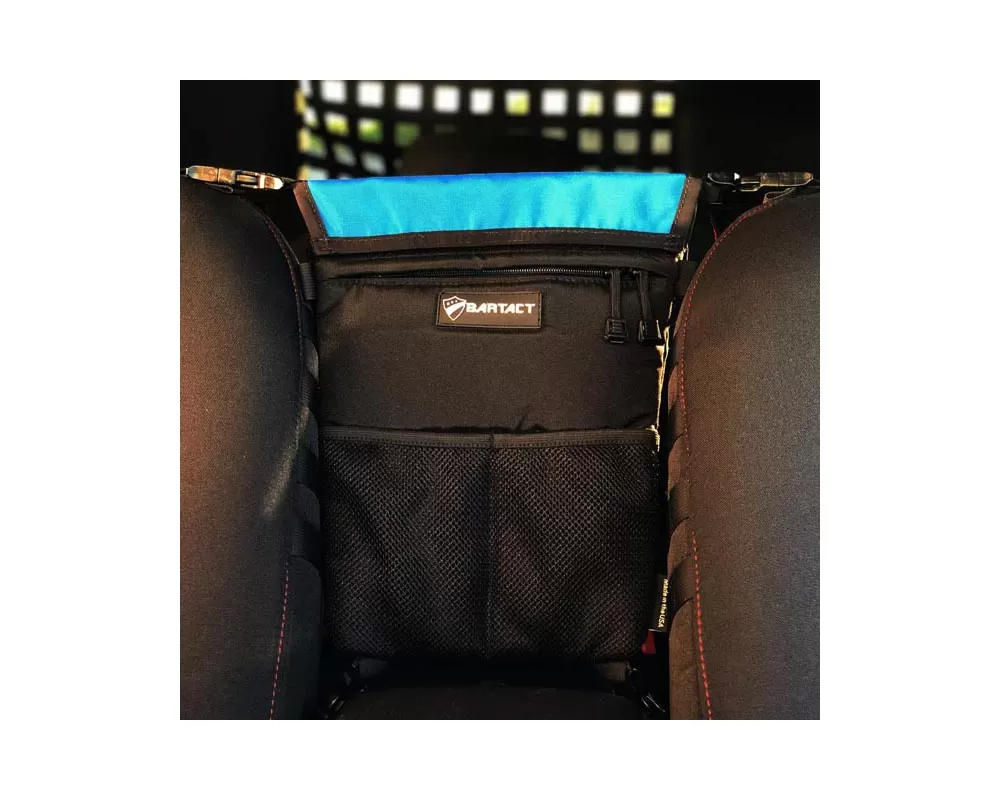 Bartact Blue Universal Fabric Seat Bag and Pet Divider - XXFSBU
