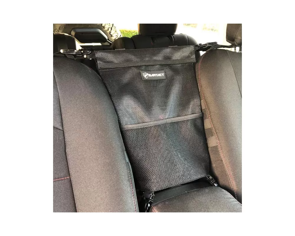 Bartact Black Universal Shade Material Seat Bag and Pet Divider - XXSSBB