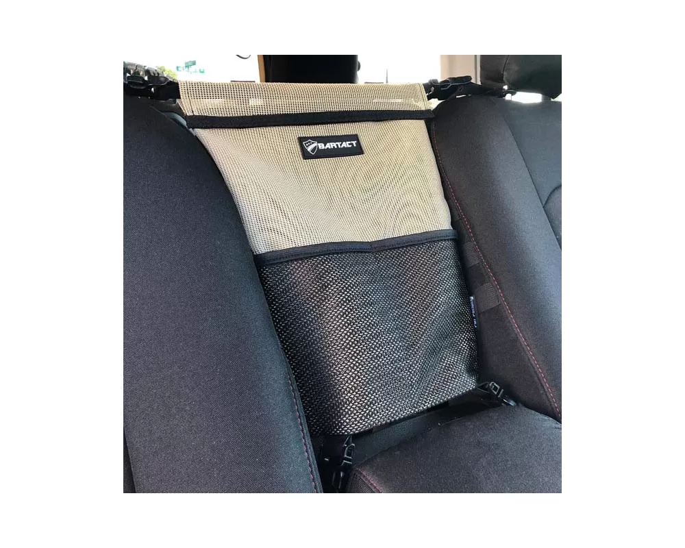 Bartact Coyote Universal Shade Material Seat Bag and Pet Divider - XXSSBC