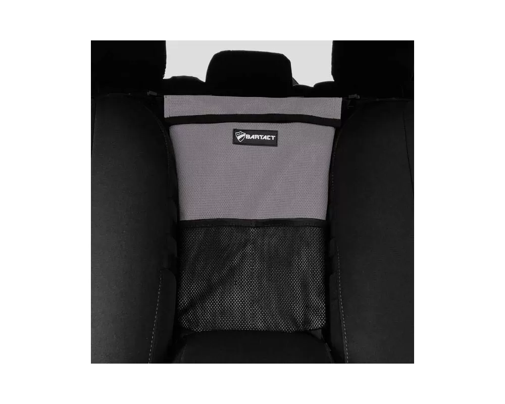 Bartact Graphite Universal Shade Material Seat Bag and Pet Divider - XXSSBG
