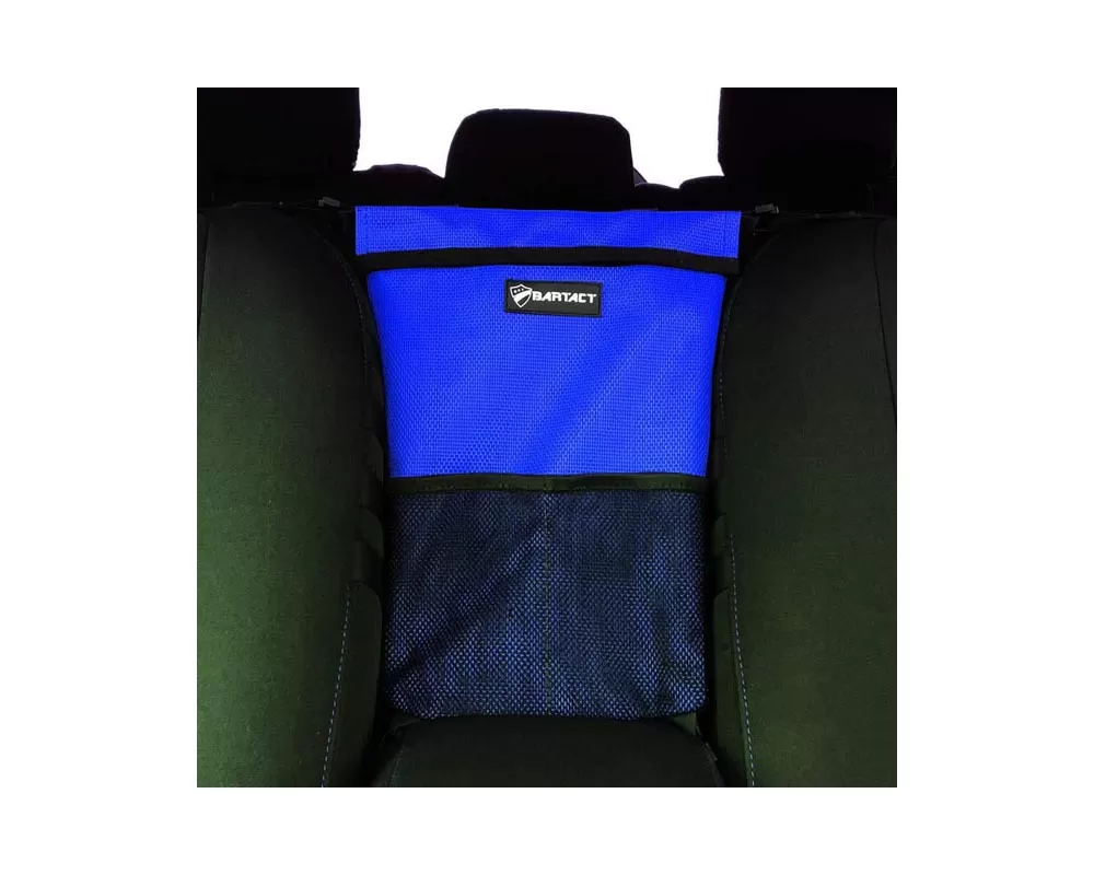 Bartact Blue Universal Shade Material Seat Bag and Pet Divider - XXSSBU