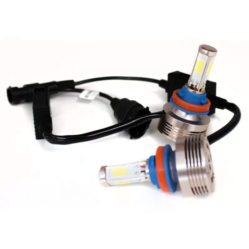 Race Sport Lighting 9004 4-Sided Plug-N-Play LED Headlight Kit 6,000 Lumens OEM Kelvin Color - 9004LED4S