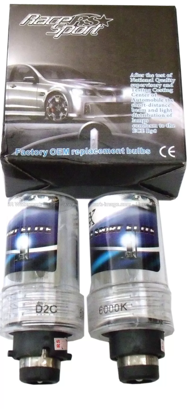 Race Sport Lighting D2 10K OEM Factory HID Replacement Bulbs - D2-10K-SB-RB