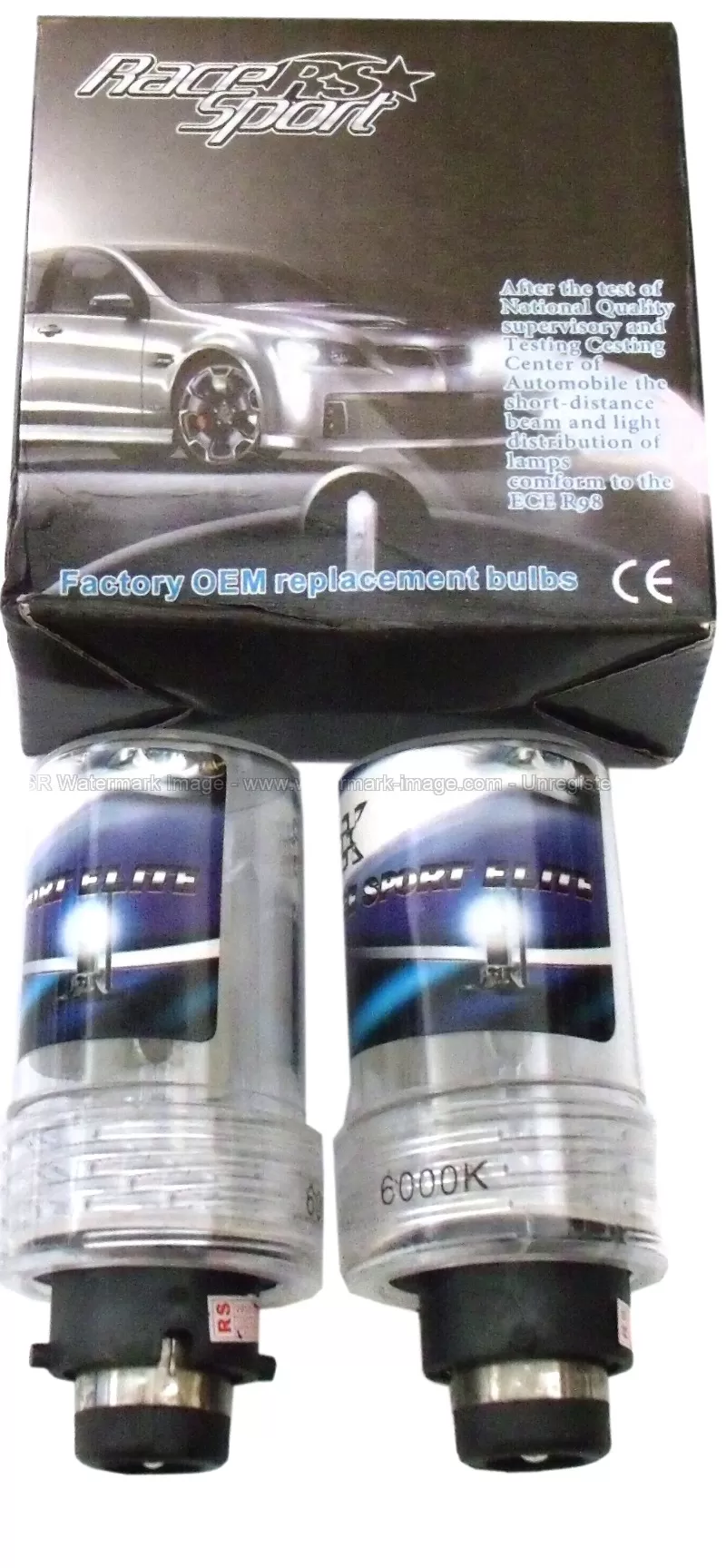 Race Sport Lighting D4 10K OEM Factory HID Replacement Bulbs - D4-10K-SB-RB