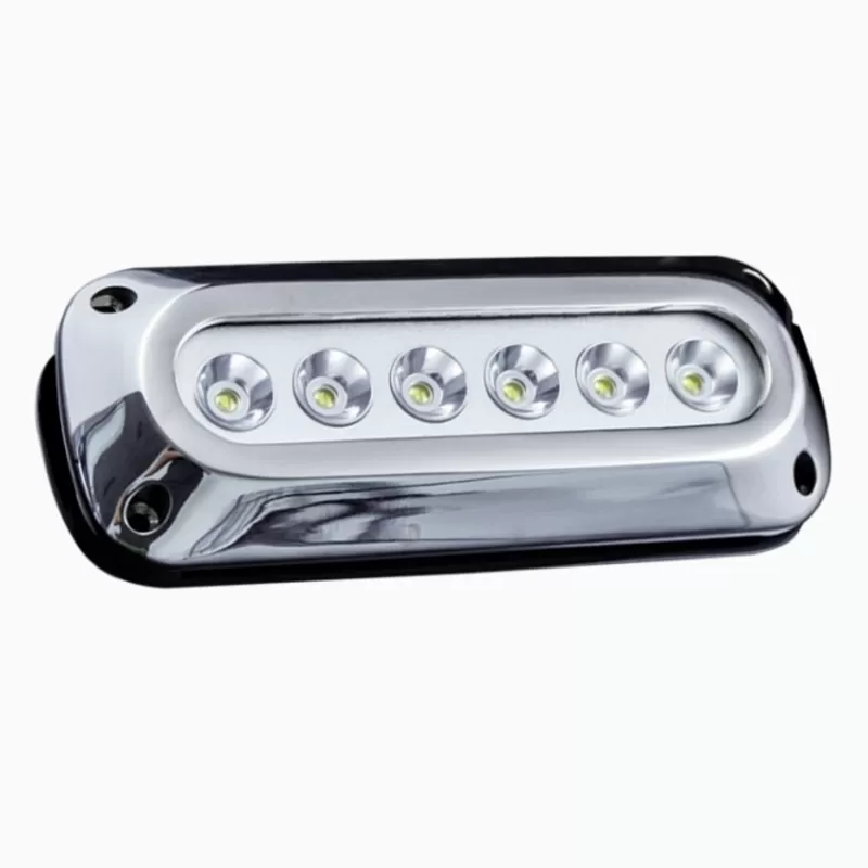 Race Sport Lighting White 6-LED 6x3W Surface Mount Marine Light - MS-6E01ML-6X3W
