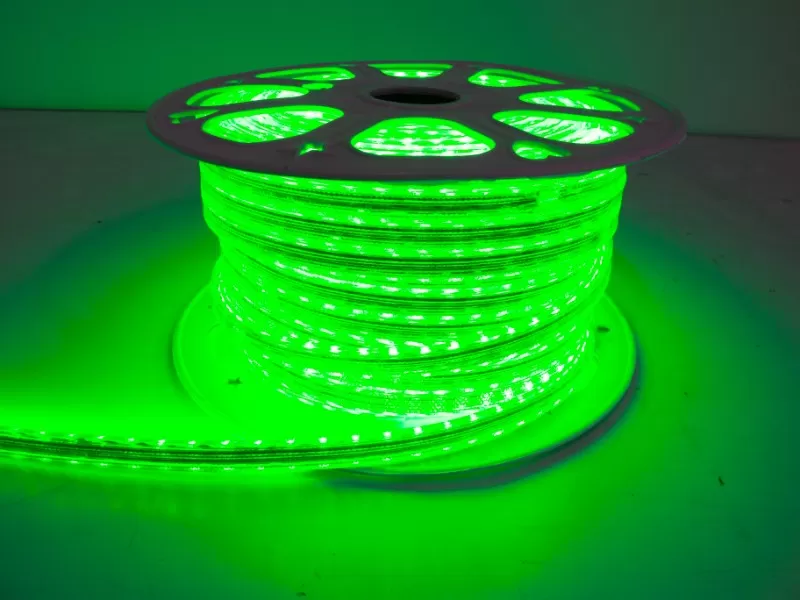 Race Sport Lighting Green 110V Atmosphere Series Waterproof 5050 LED Strip Lighting - RS-5050-164FT-G
