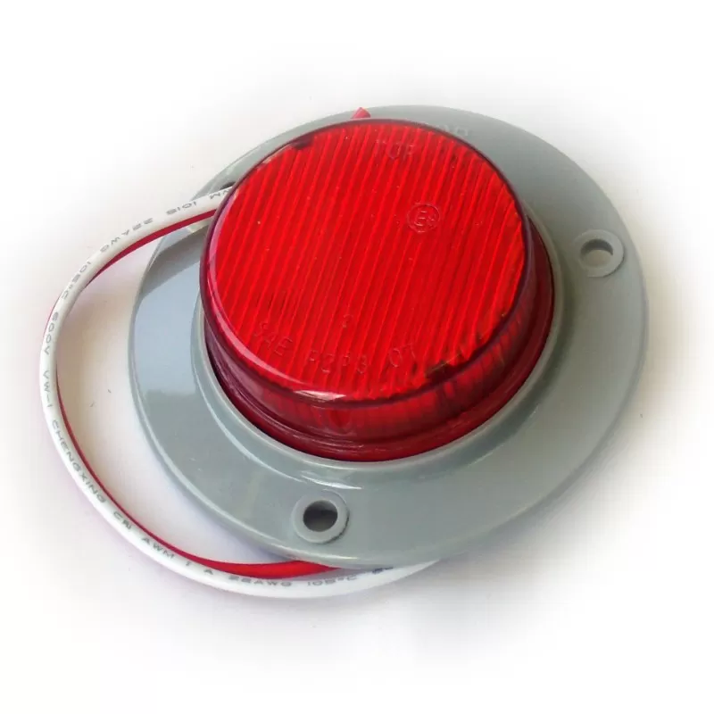 Race Sport Lighting Red Truck and Trailer LED Round  2.0 Inch - RS-2-3HR