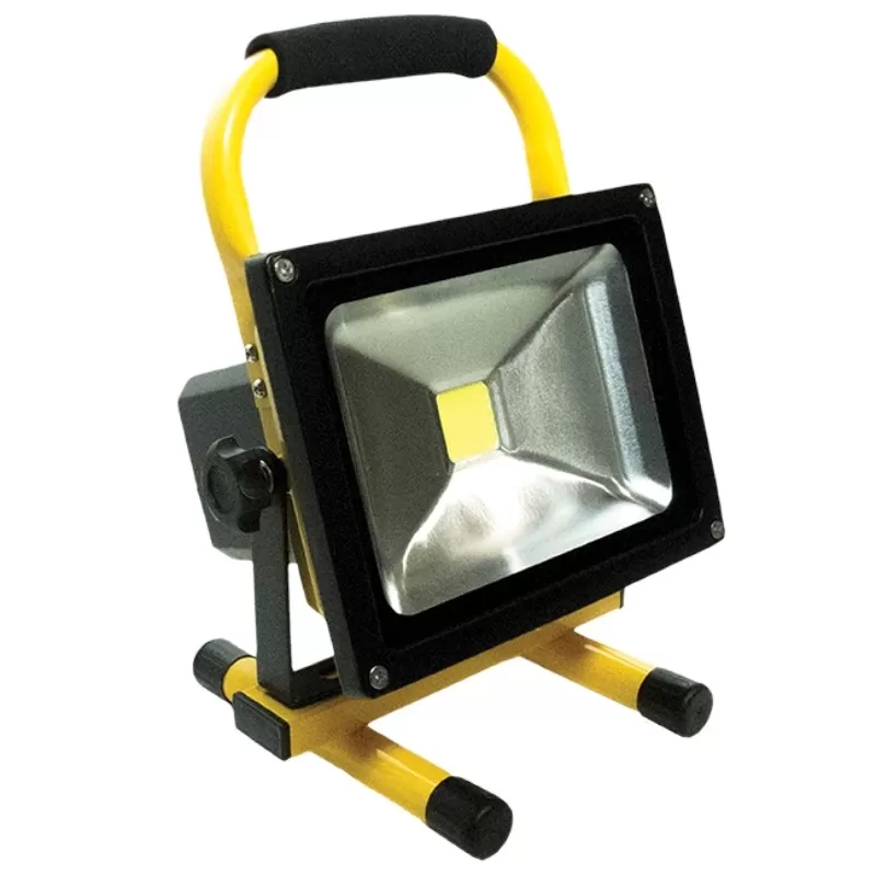 Race Sport Lighting White Portable Work Light 20 Watts 1500 Lumens Rechargeable - RS-20W-1500LM-W