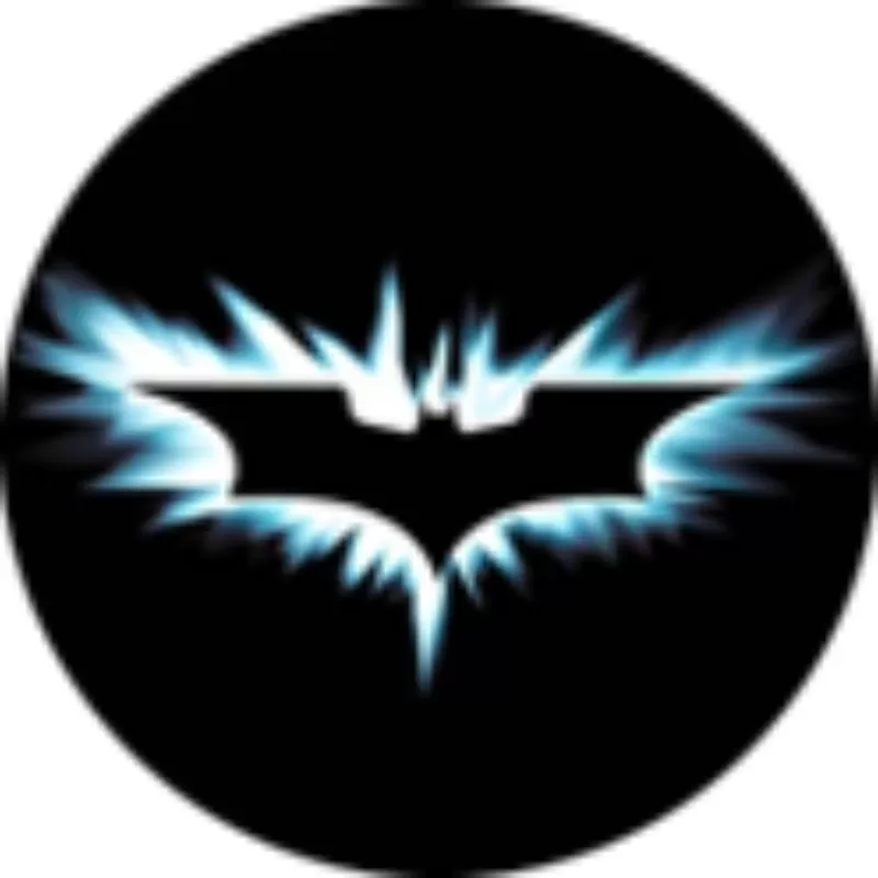Race Sport Lighting Batman Version 2 logo Custom Ghost Shadow Door Valet Kit - RS-2GS-BATMAN2