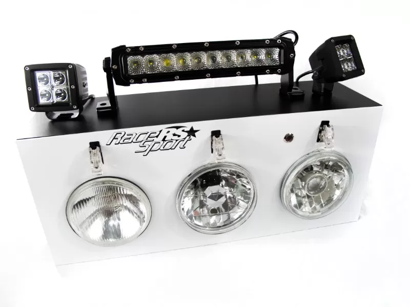 Race Sport Lighting HID & LED Headlight/LED Light Bar & Spot Countertop Display - RS-COMBO-DISPLAY