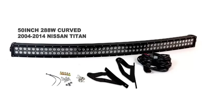Race Sport Lighting Complete LED Light Bar Kit Nissan Titan 04-14 - RS-L34-288W