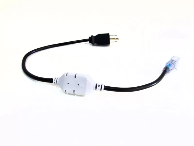 Race Sport Lighting Spare Power Cord for 110V Atmosphere Series Waterproof 3528 LED Strip - RS-SCPC-3528