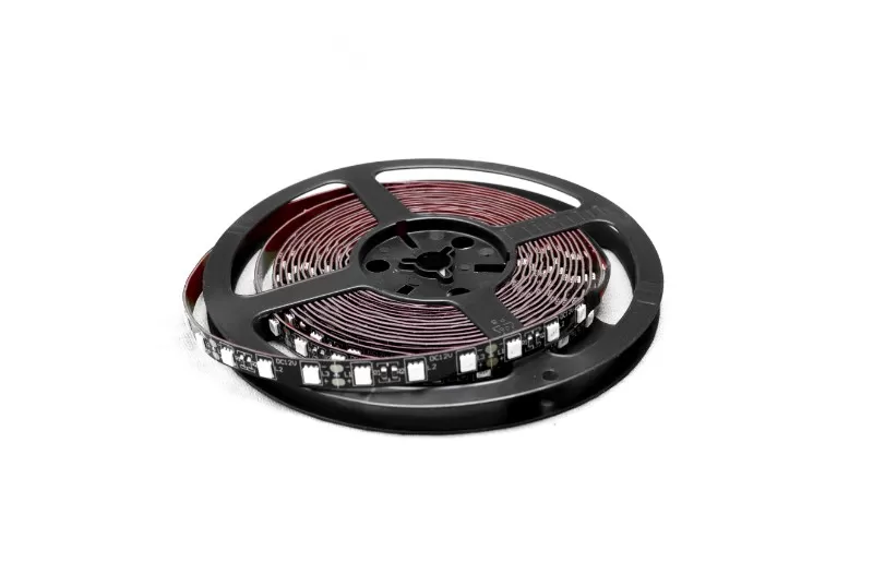 Race Sport Lighting 16.4 feet 5050 Non-waterproof LED Tape strip lighting reel with no epoxy in Red - RS5M5050ISR