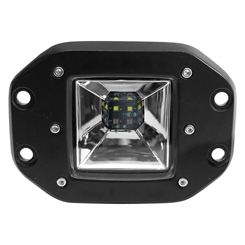 Race Sport Lighting White and Amber 2-Function LED Flush Mount style Forward light - RSE12KA