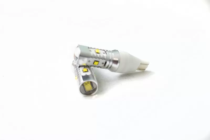 Race Sport Lighting White T15 BLAST Series Hi Power 10W CREE LED Replacement BulbsPair - RST15HPW