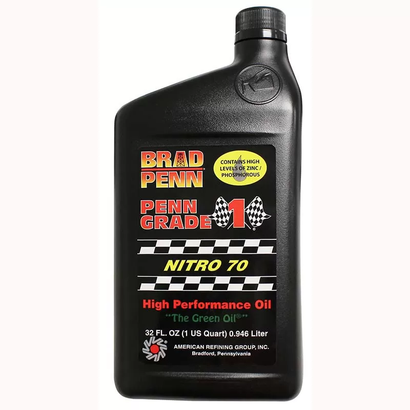 Howards Cams Penn-Grade 1 Motor Oil; 70W BPONITRO70QT - BPONITRO70QT