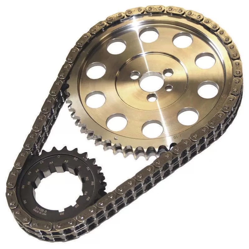 Howards Cams Double Roller Timing Chain Set; Chevy Mark IV 9-Keyway 94305-5 - 94305-5