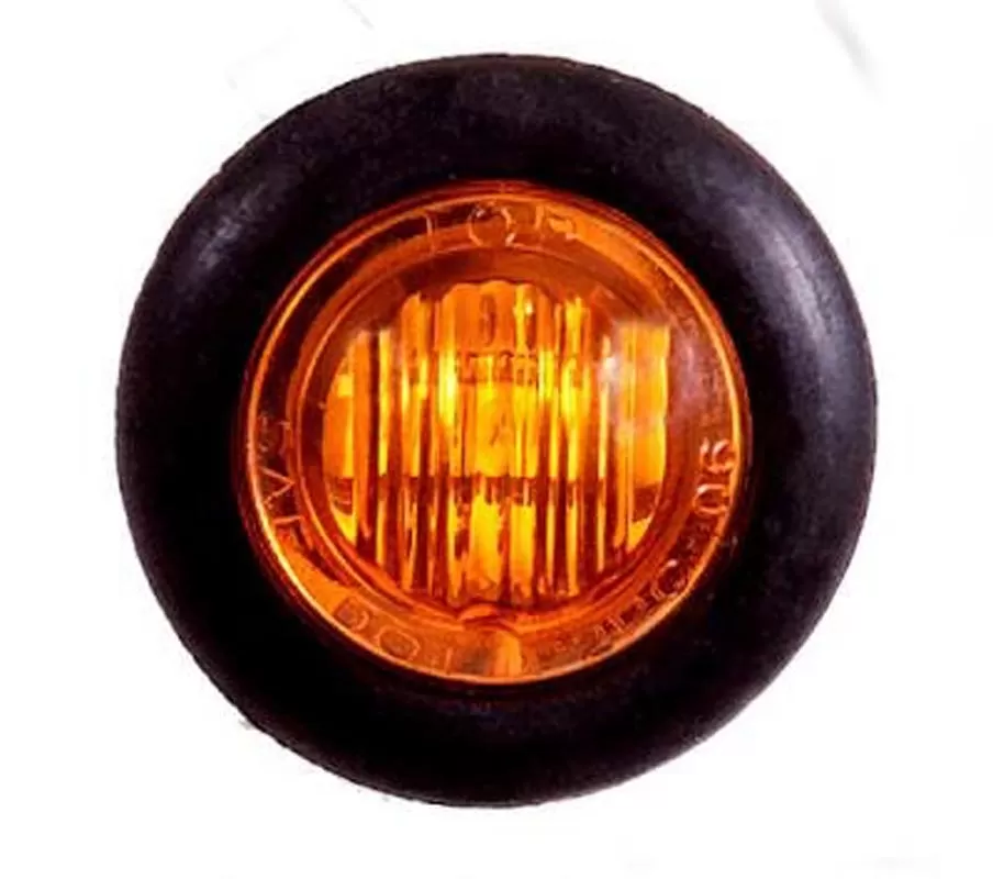 MCE Fenders LED Marker Light 3/4 Inch Amber - LED1