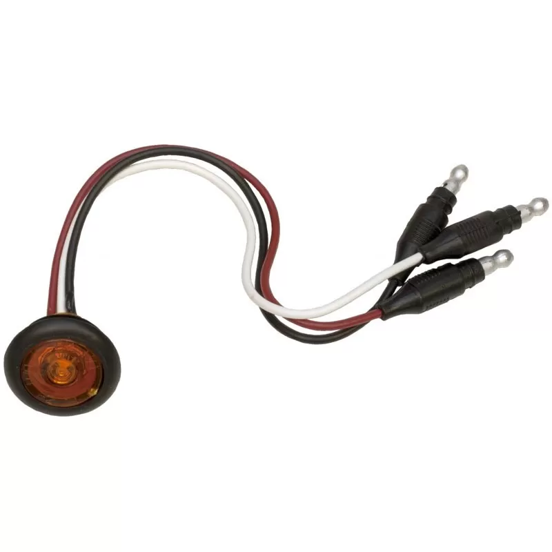 MCE Fenders LED Dual Function Marker and Turn Signal 3/4 Inch Amber - LED2