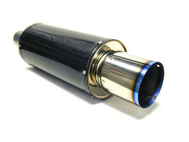 HKS Carbon Titanium 170mm Muffler Universal - 31012-BA001