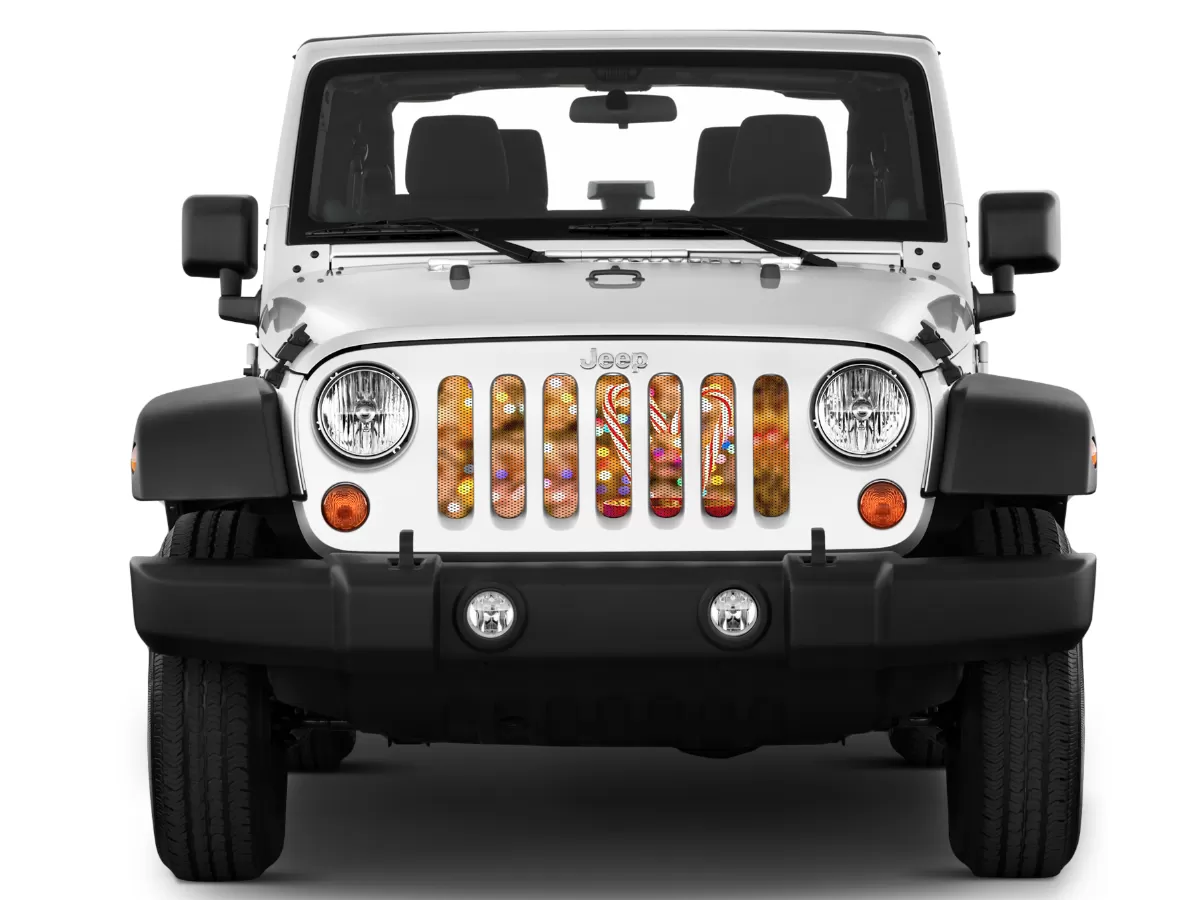 Jeep Gladiator Grill Inserts 2020-Present Gladiator Candy Love Under The Sun Inserts - INSRT-CNDYLV-JT