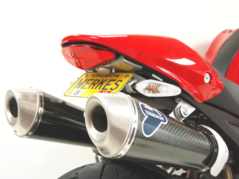 Competition Werkes Fender Eliminator Kit w/ Signals Ducati Monster 696 08-12 - 1DMON2