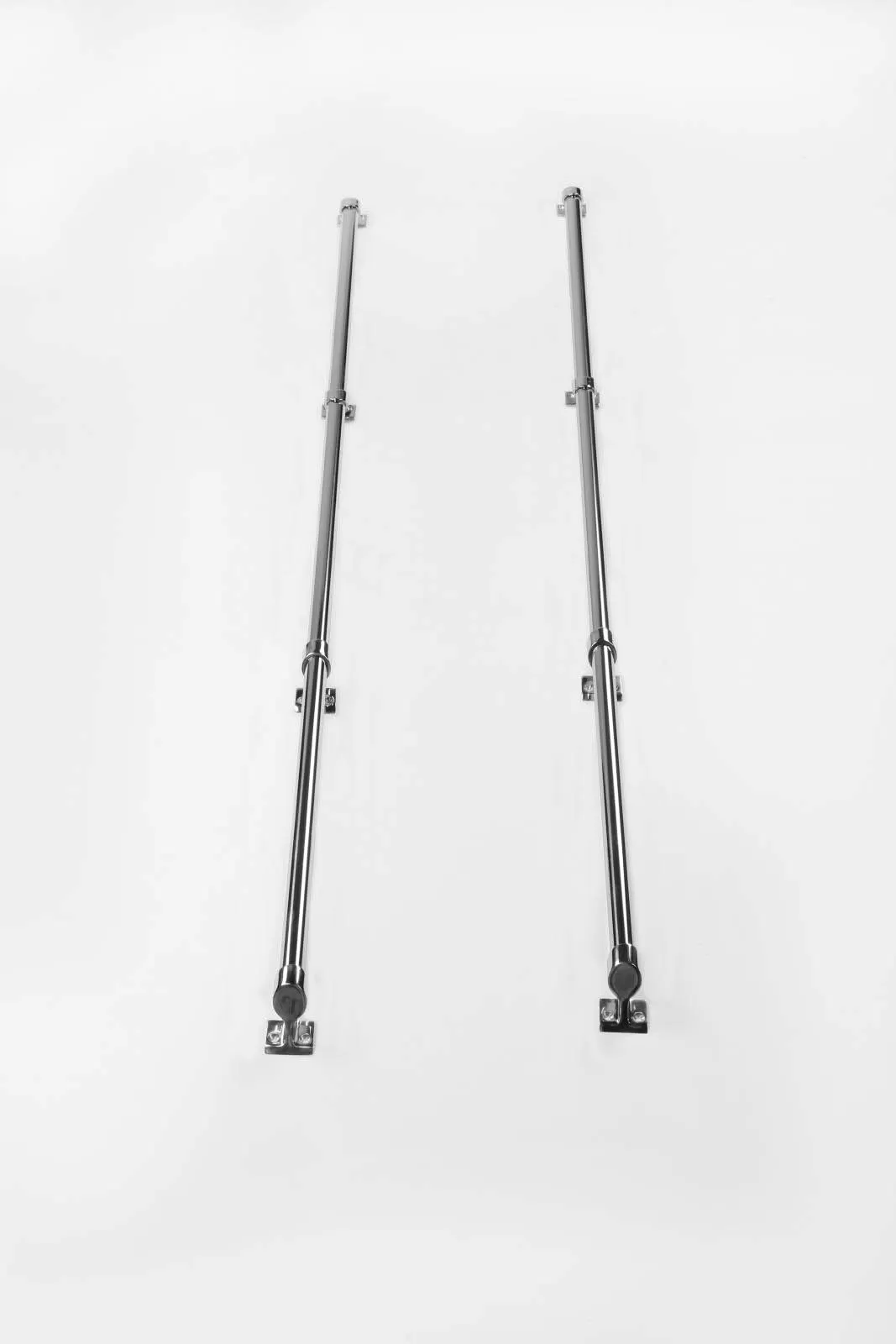Perrycraft Mini Tube Truck Bed Rail Set 68 Inch Impact Stainless Steel MTR - MR-I68-S